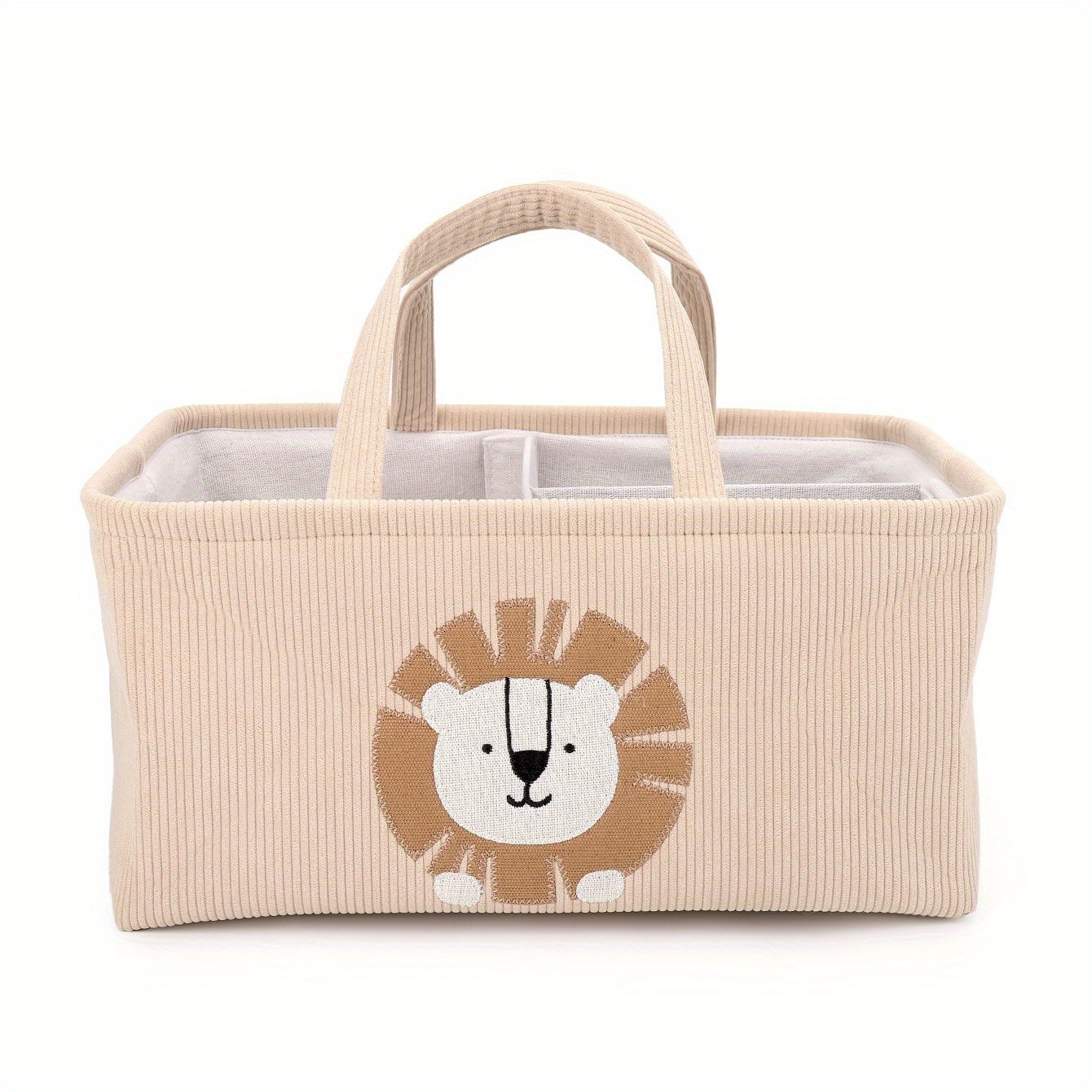 Cute Lion Diaper Caddy Foldabl - Baby Nursery Organiser avis et prix