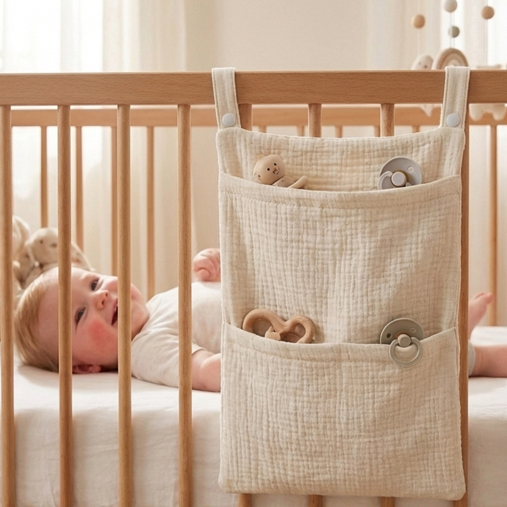 Baby Crib Organizer Hanging St - Baby Nursery Organiser avis et prix