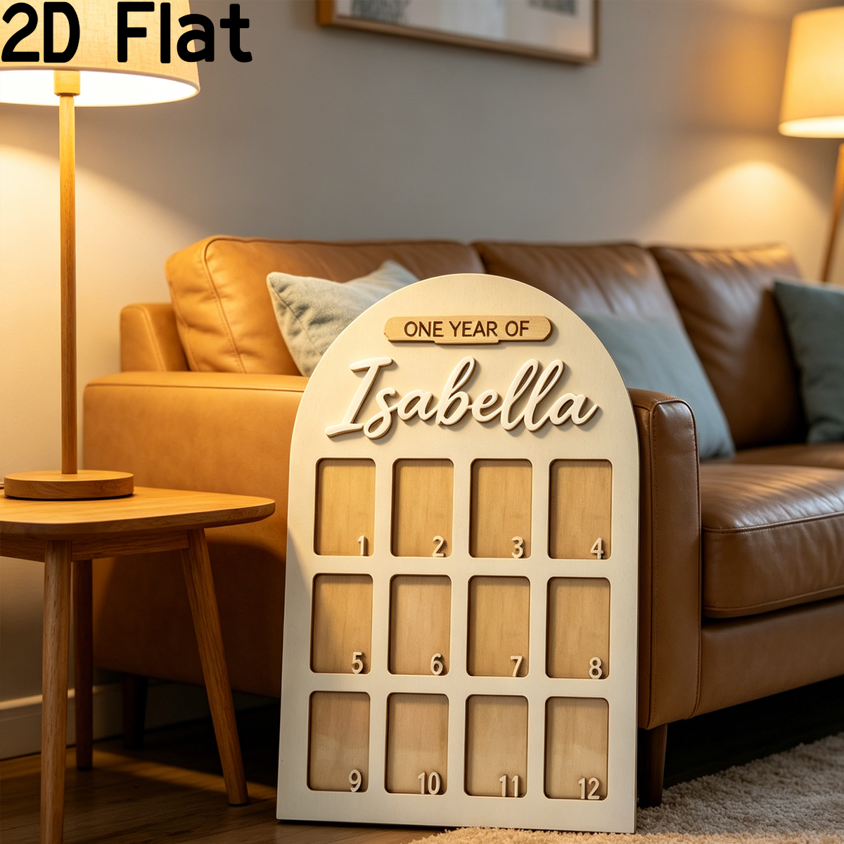 1Pc Custom Photo Record Board  - Baby Nursery Name avis et prix