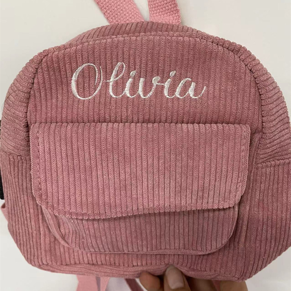New Women's Corduroy Backpack  - Baby Nursery Backpack avis et prix
