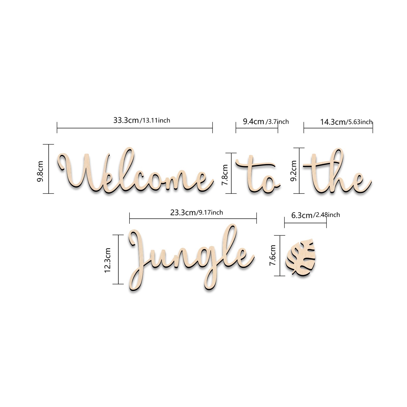 Welcome to the Jungle Wooden S - Baby Nursery Products avis et prix