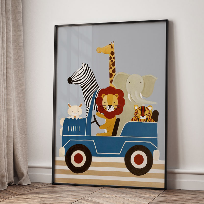 Funny Cartoon Animal Car Ballo - Baby Nursery Products avis et prix