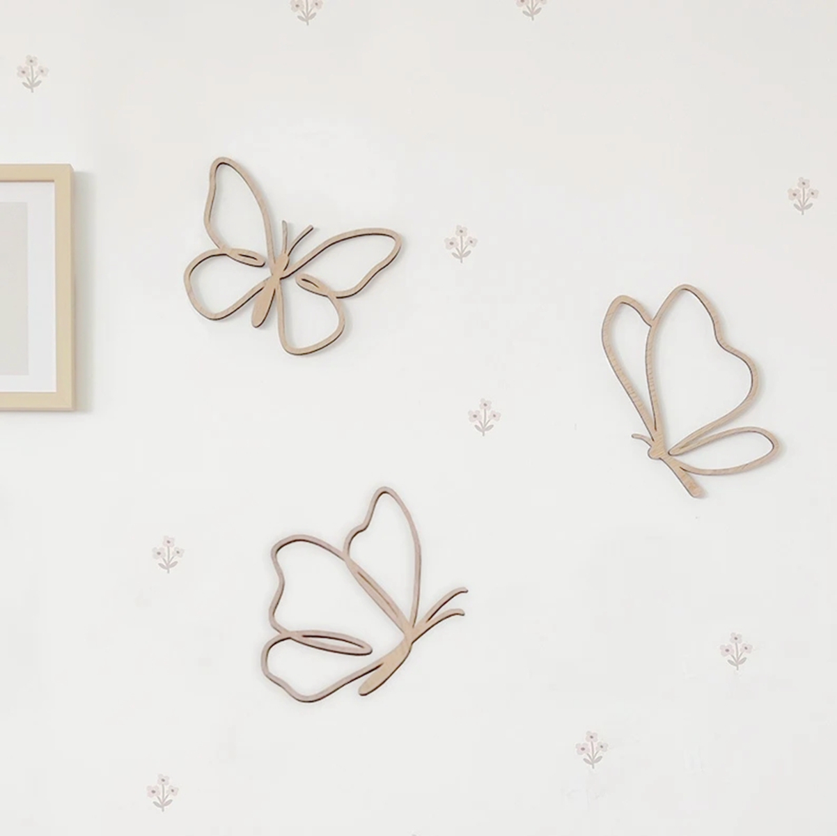 wooden butterflies sign, Woode - Baby Nursery Products avis et prix