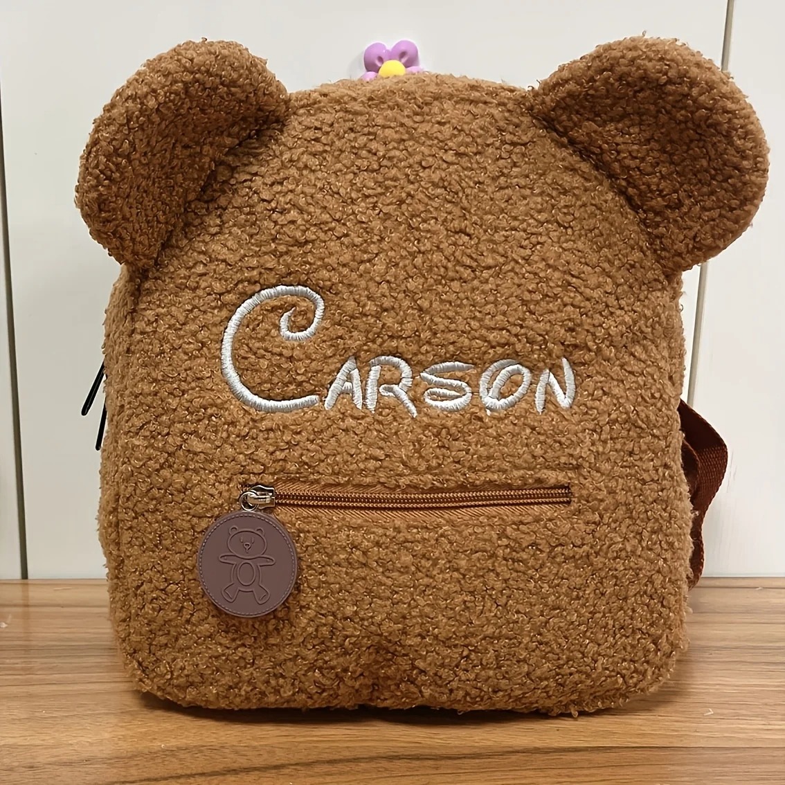 Cute Bear Plush Backpack for K - Baby Nursery Backpack avis et prix