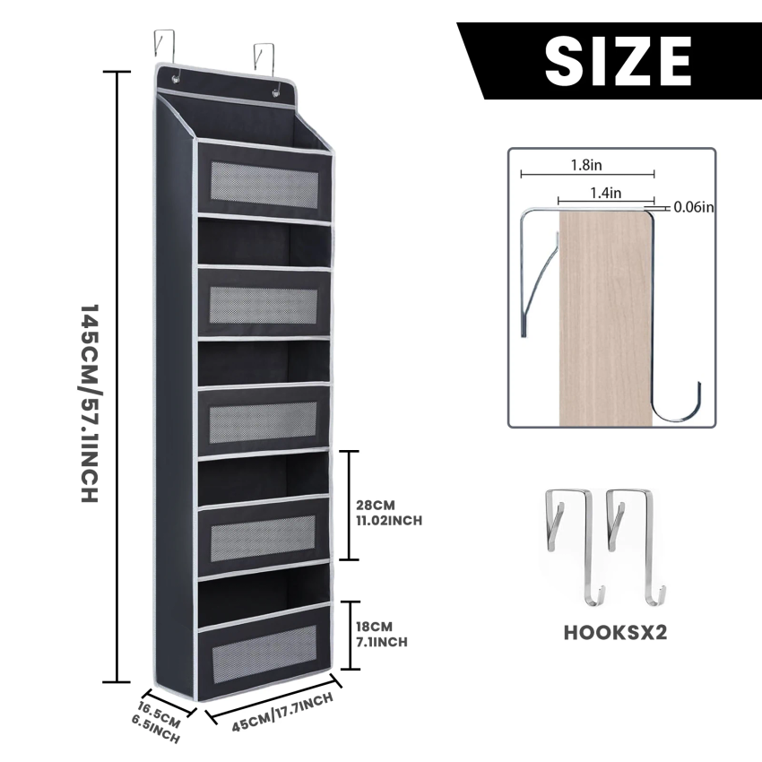 Over The Door Storage Organise - Baby Nursery Organiser avis et prix
