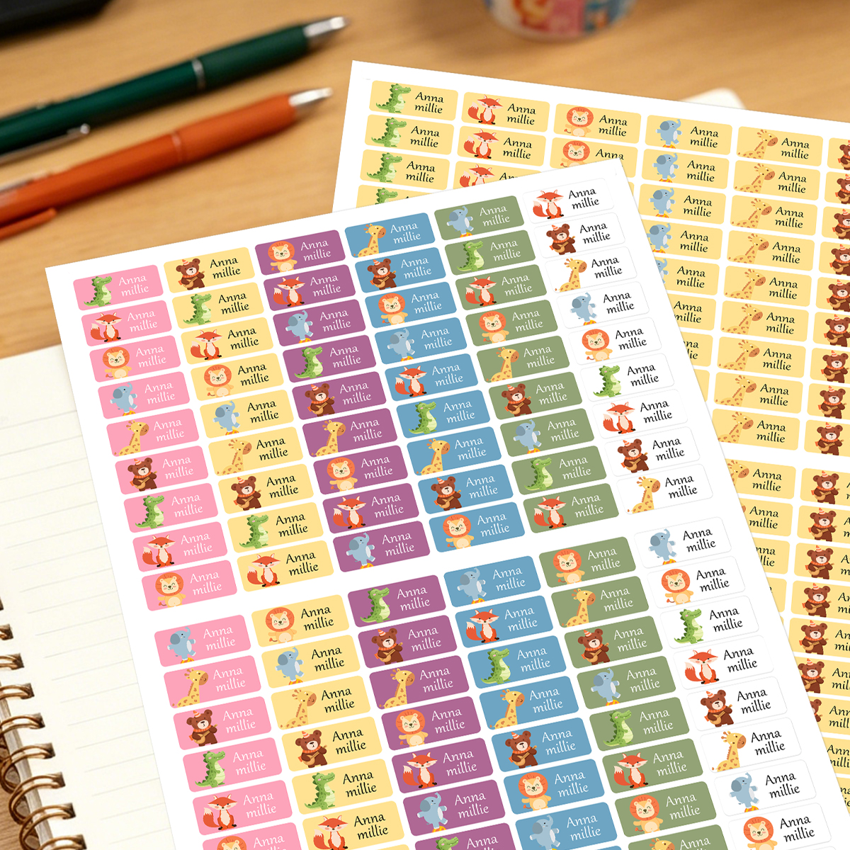 Custom Waterproof Stickers, Pe - Baby Nursery Labels avis et prix