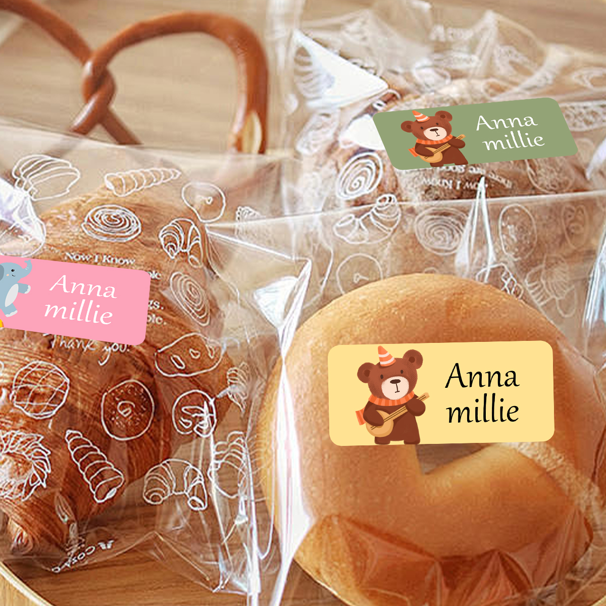 Custom Waterproof Stickers, Pe - Baby Nursery Labels avis et prix
