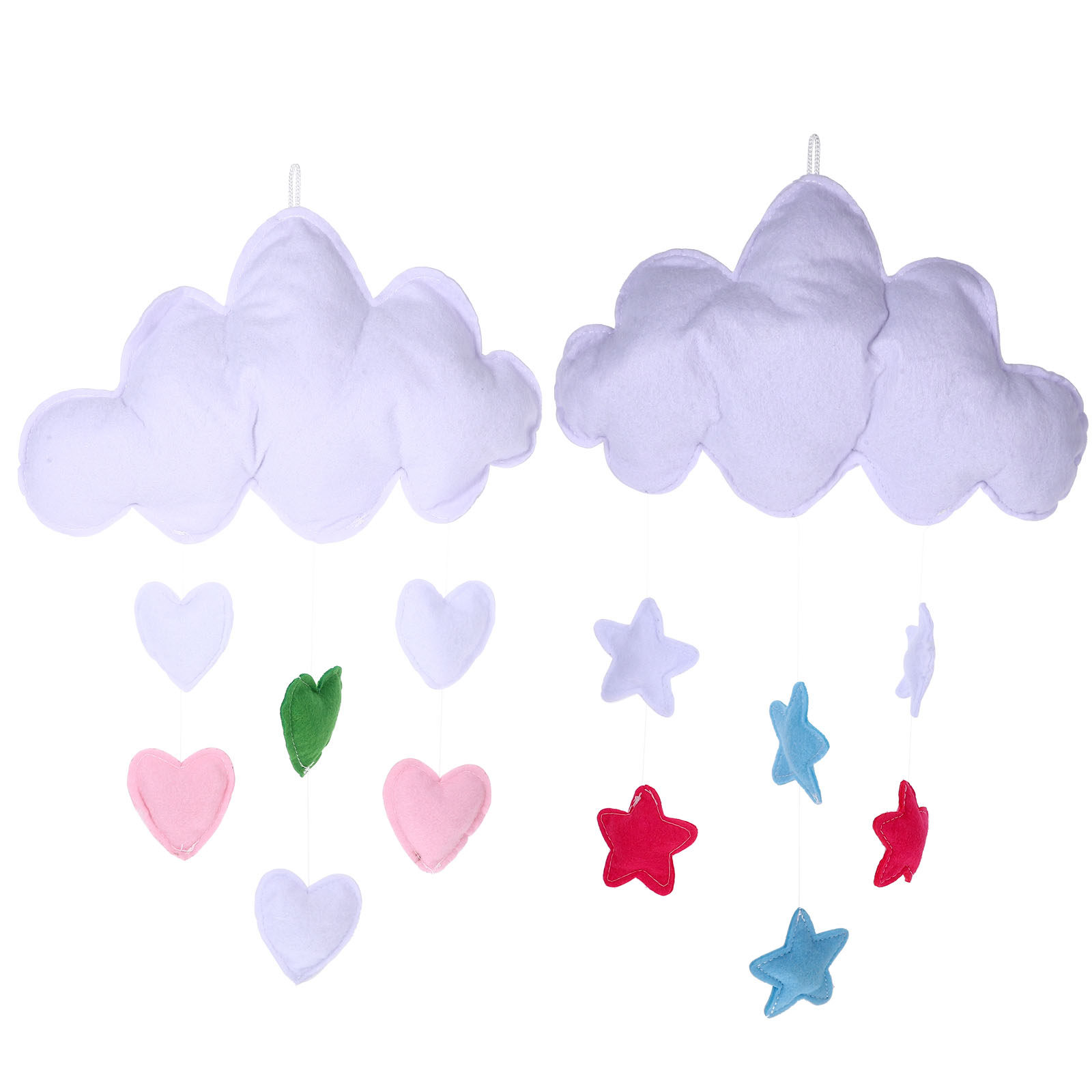 2Pcs Cloud Raindrop Hanging De - Baby Nursery Garland avis et prix