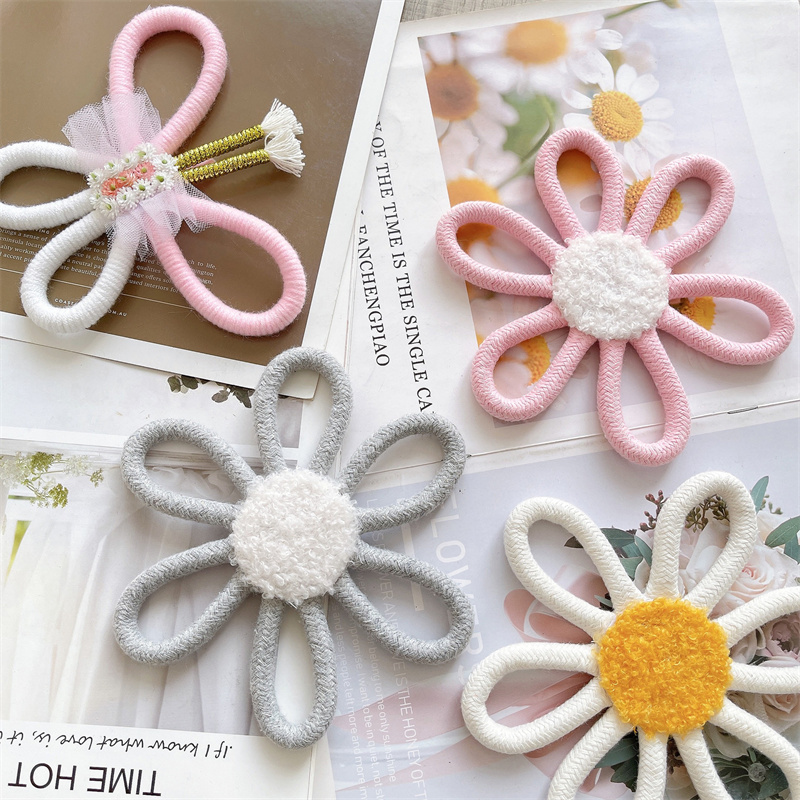 Cotton Rope Woven Daisy Flower - Baby Nursery Products avis et prix