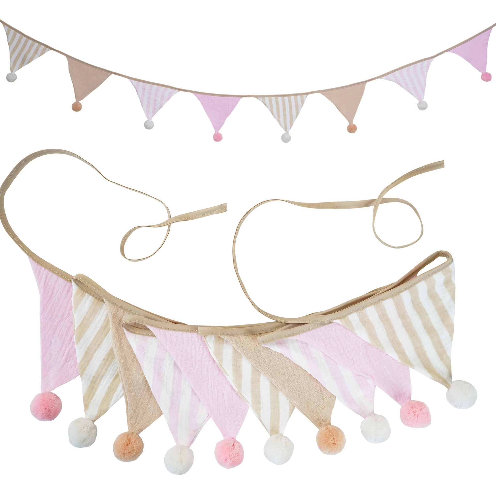 1pc 2.6M/8.5FT Nursery Fabric  - Baby Nursery Garland avis et prix