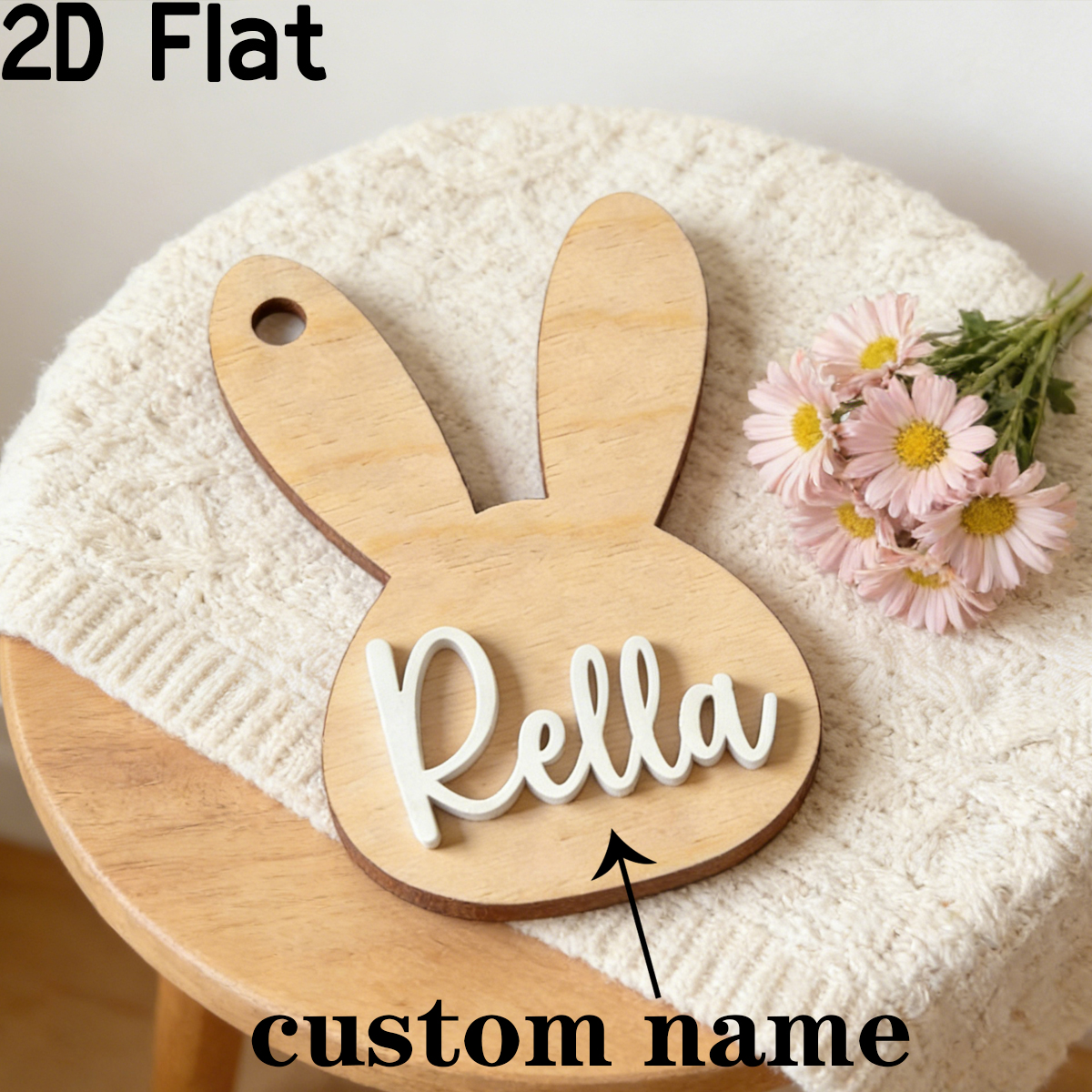 1Pc Custom Cute Animal Rabbit  - Baby Nursery Wall avis et prix