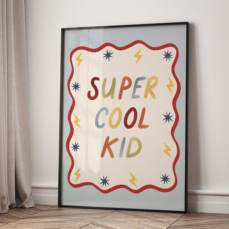 Funny Cartoon Super Cool Kid N - Baby Nursery Products avis et prix