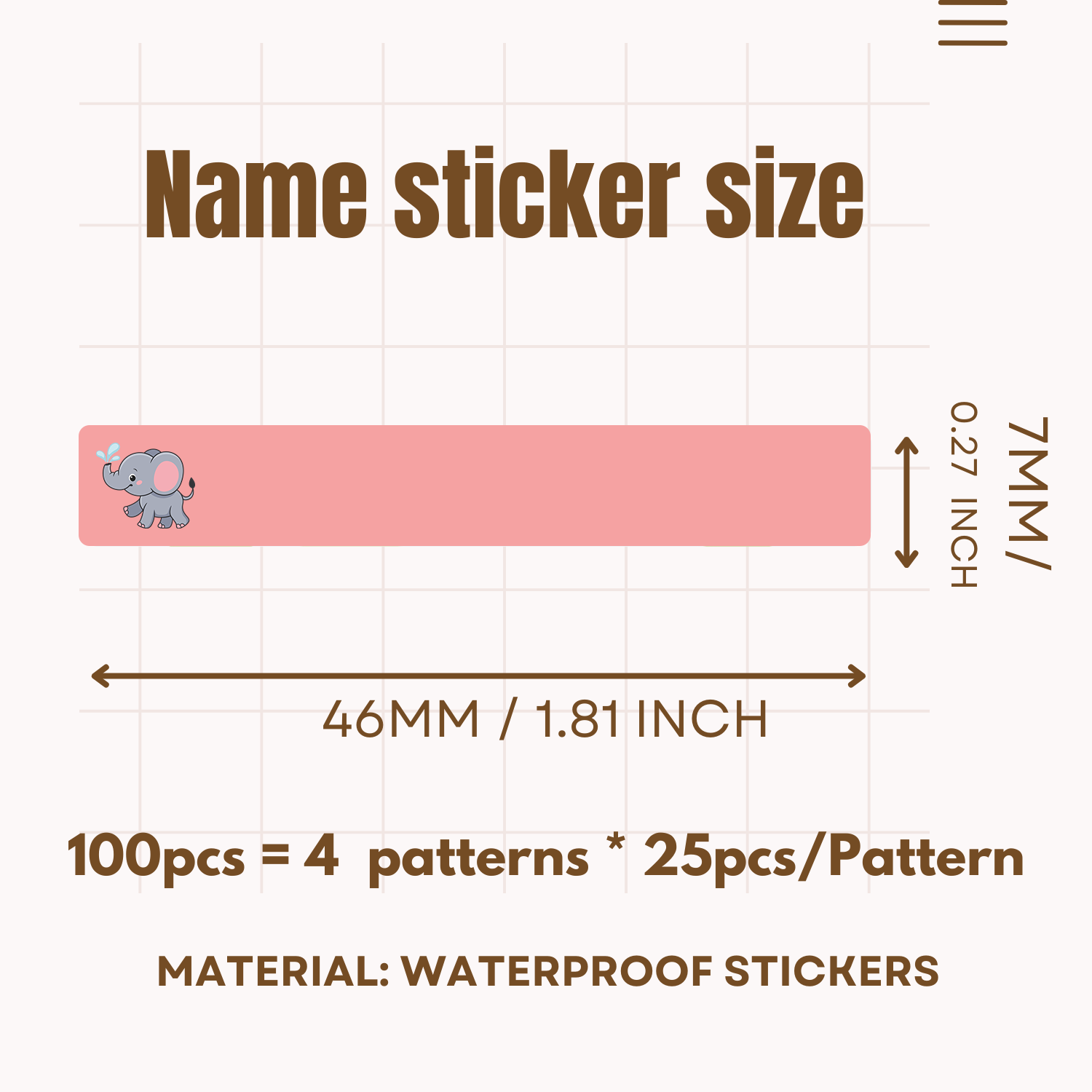 100pcs Personalized Pencil Nam - Baby Nursery Labels avis et prix
