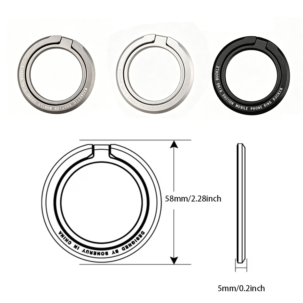 Magnetic Ring IPhone Holder Fo - Mobile Hanger Arm avis et prix