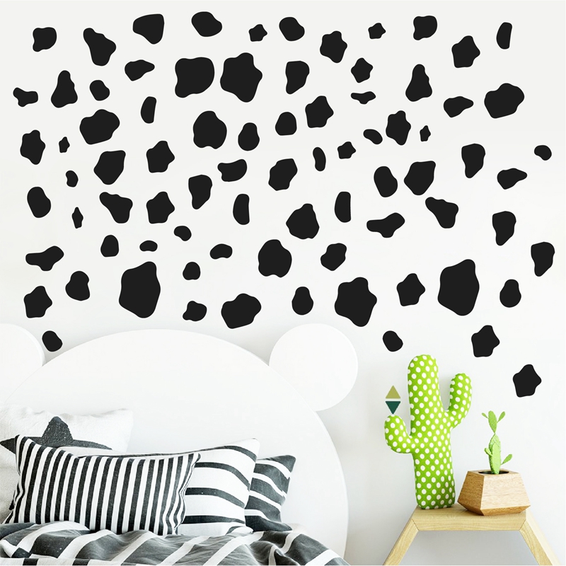 60Pcs Cartoon Cow Spot Pattern - Baby Nursery Labels avis et prix