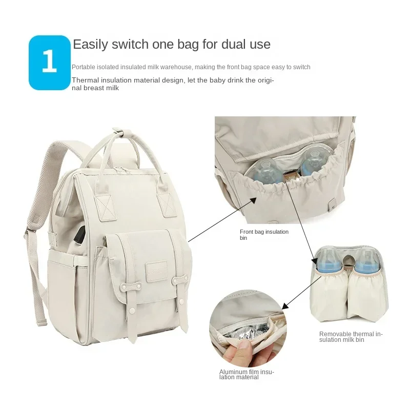 Baby Nappy Bag Mummy Bag Backp - Baby Nursery Backpack avis et prix
