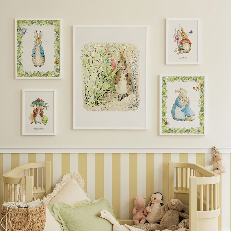 1PC frameless decorative art p - Baby Nursery Vintage avis et prix